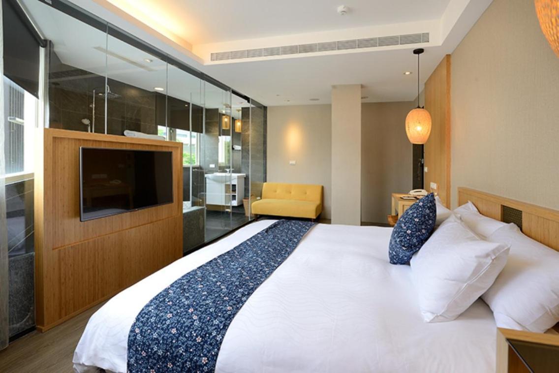 Yunoyado Onsen Hot Spring Hotel -Xinyi Branch Jiaoxi Dış mekan fotoğraf