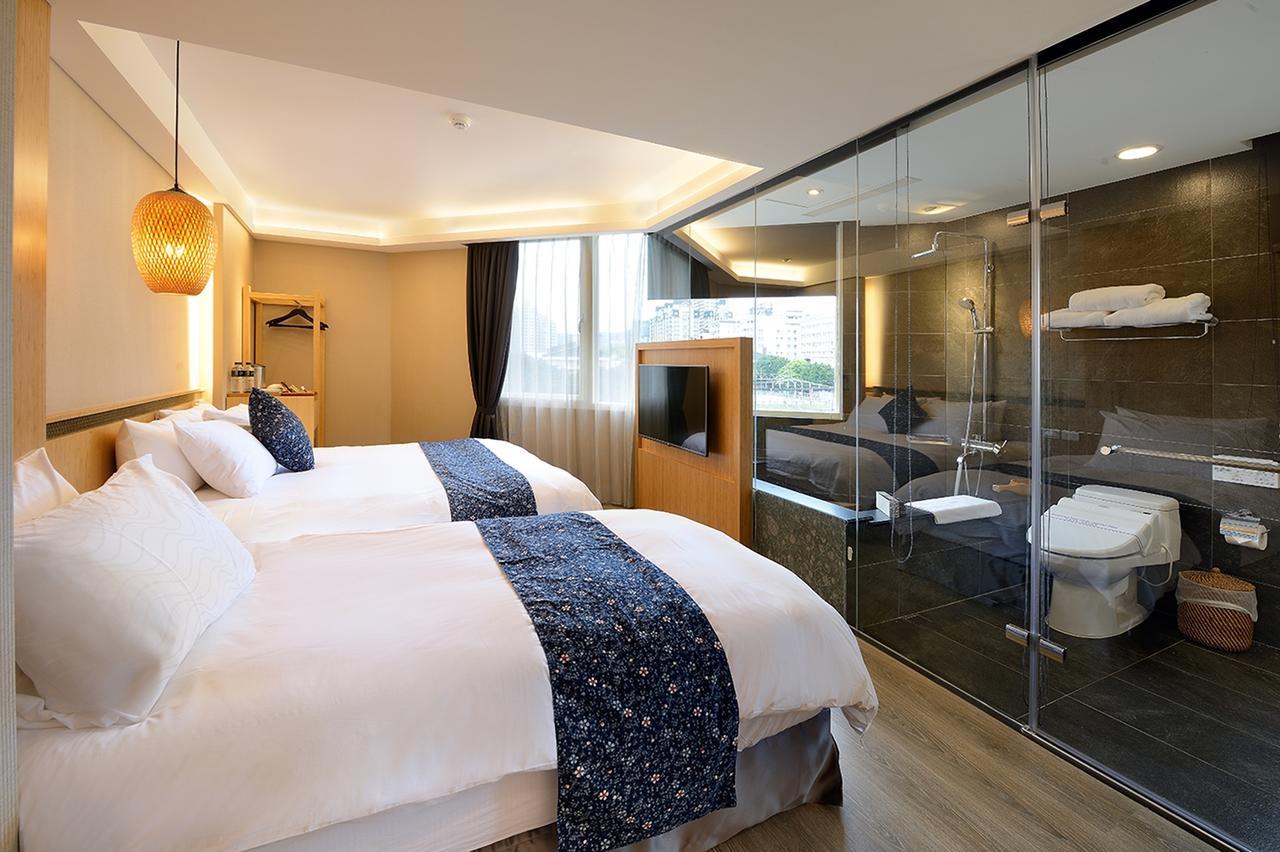 Yunoyado Onsen Hot Spring Hotel -Xinyi Branch Jiaoxi Dış mekan fotoğraf