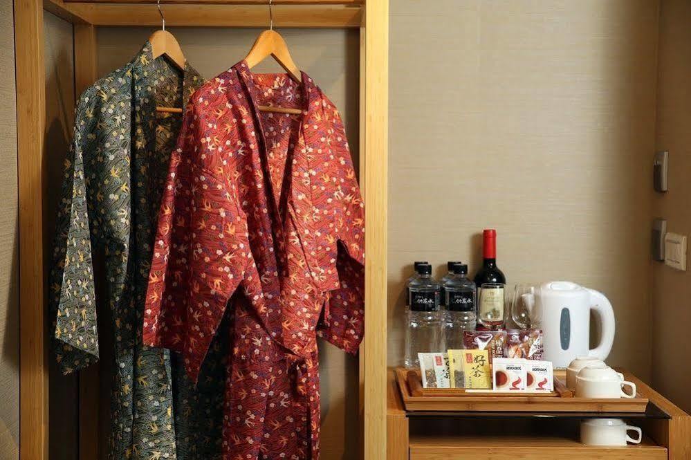 Yunoyado Onsen Hot Spring Hotel -Xinyi Branch Jiaoxi Dış mekan fotoğraf